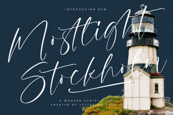 Mostlight Stockholm Font - Featured Image