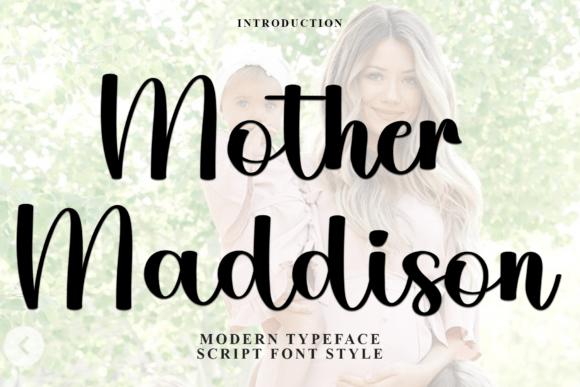 Mother Maddison Font - Featured Image