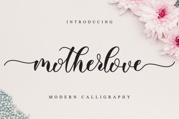 Motherlove Font - Featured Image