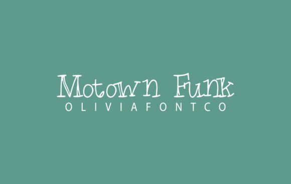 Motown Funk Font - Featured Image