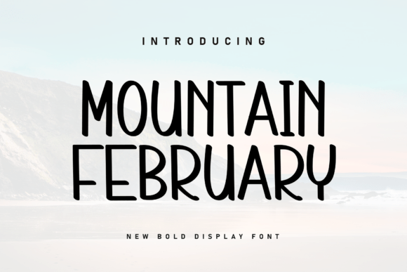 Mountain February Font - Featured Image