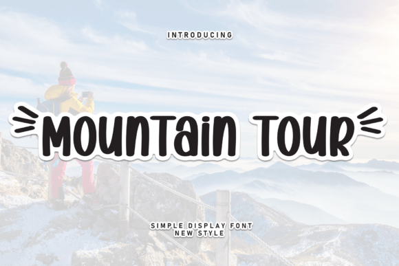 Mountain Tour Font - Featured Image