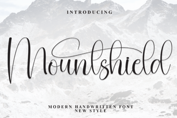 Mountshield Font Download for Desktop