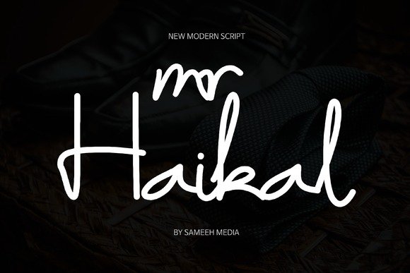 Mr Haikal Font - Featured Image