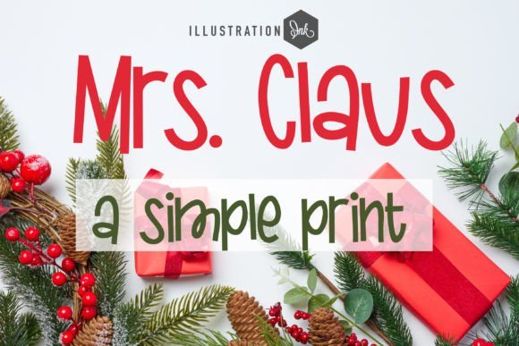 Mrs. Claus Font - Featured Image