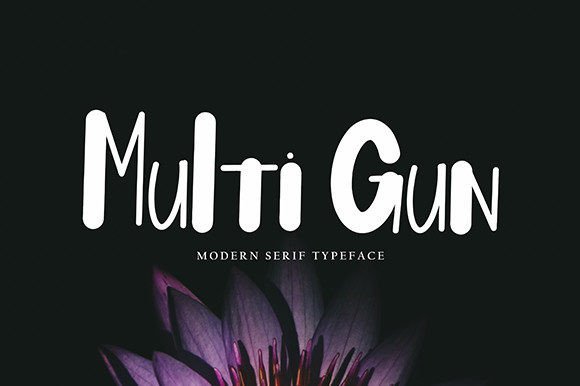 Multi Gun Font Download for Desktop