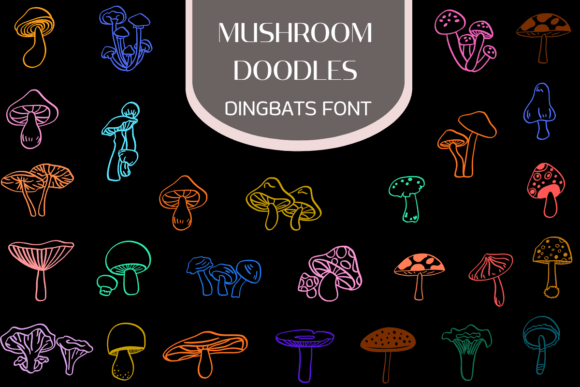 Mushroom Doodles Font Download for Desktop