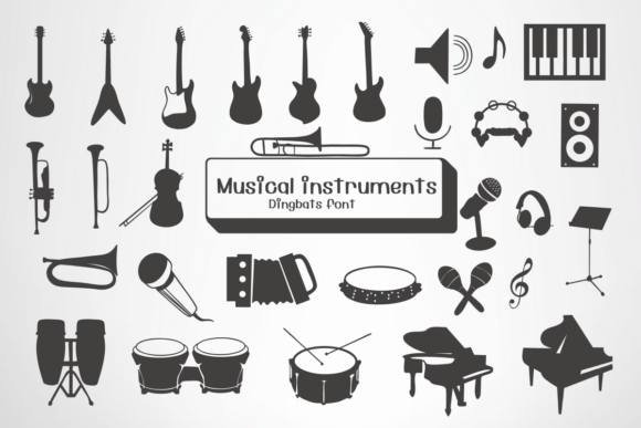 Musical Instruments Font Download for Desktop