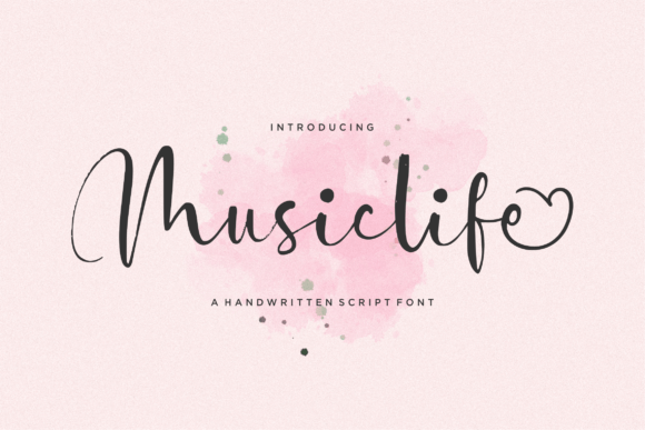 Musiclife Font - Featured Image