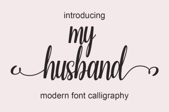 My Husband Font - Featured Image
