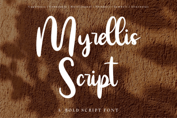 Myrellis Script Font - Featured Image