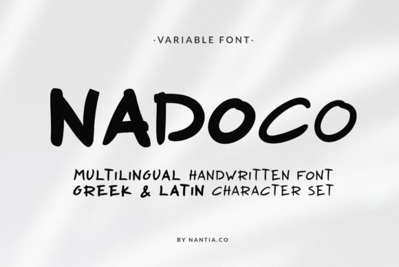 Nadoco Font Download for Desktop