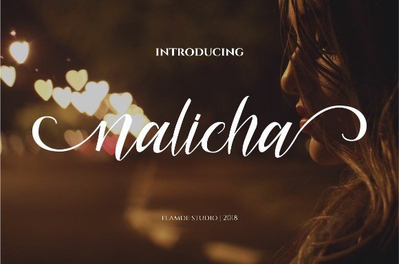 Nalicha Script Font - Featured Image