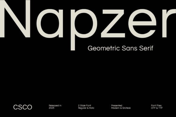 Napzer Font Download for Desktop
