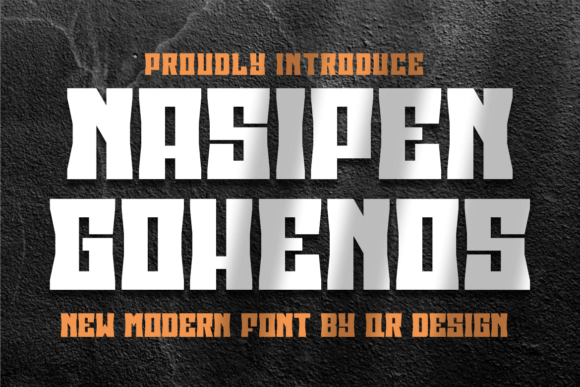 Nasipen Gohenos Font - Featured Image