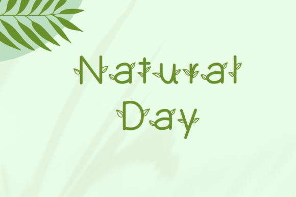 Natural Day Font - Featured Image