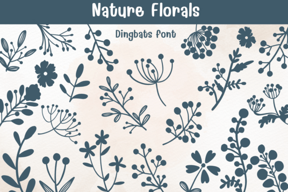Nature Florals Font Download for Desktop