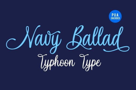 Navy Ballad Font Download for Desktop