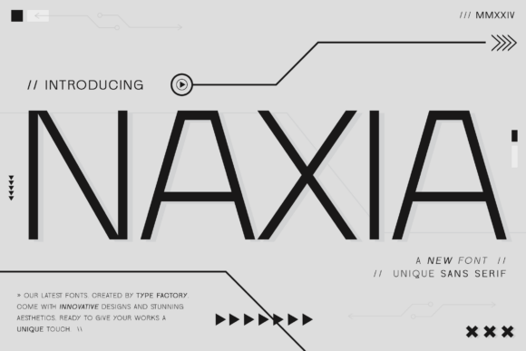 Naxia Font - Featured Image