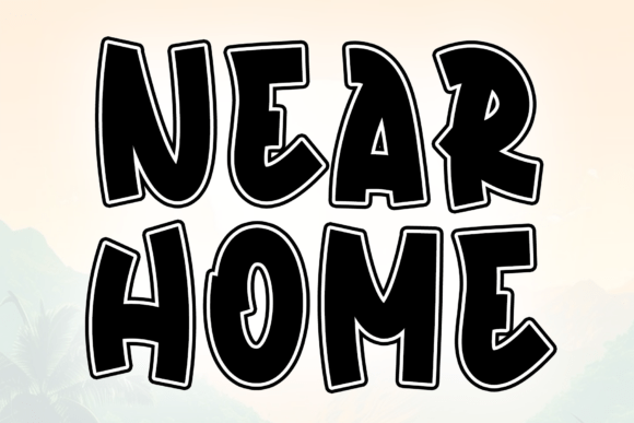 Near Home Font - Featured Image