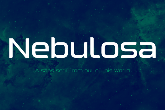 Nebulosa Family Font - Featured Image