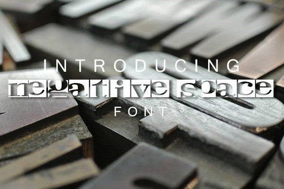 Negative Space Font Download for Desktop