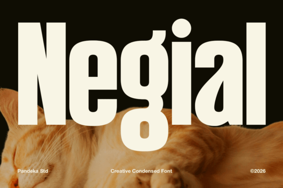 Negial Font - Featured Image