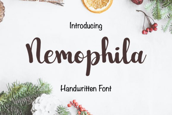 Nemophila Font - Featured Image
