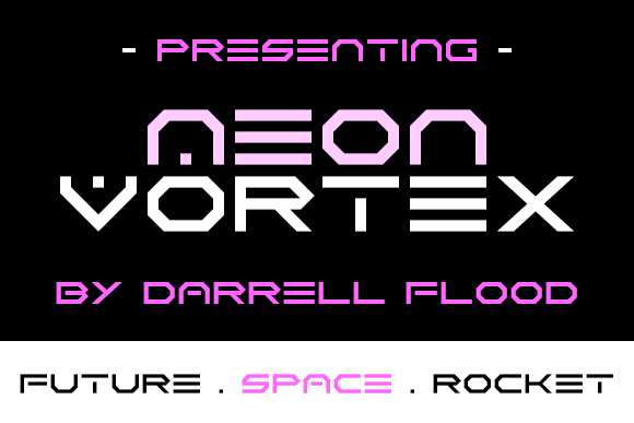 Neon Vortex Font Download for Desktop