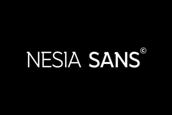Nesia Sans Font - Featured Image