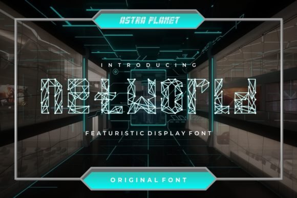 Net World Font - Featured Image