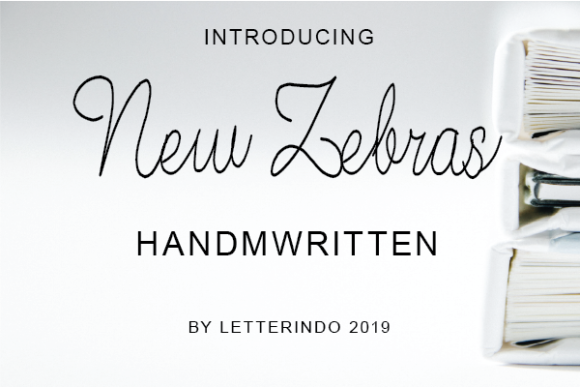 New Zebras Font - Featured Image