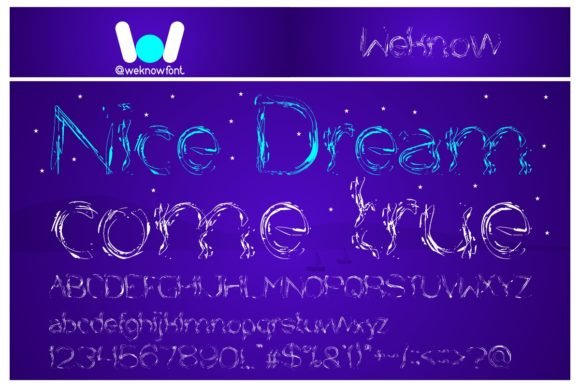 Nice Dream Come True Font Download for Desktop