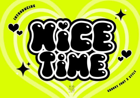Nice Time Font - Featured Image