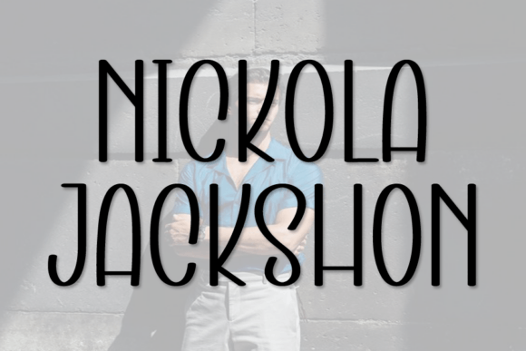 Nickola Jackshon Font - Featured Image