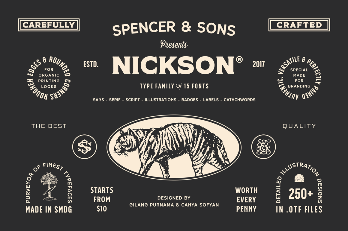 Nickson Font - Featured Image
