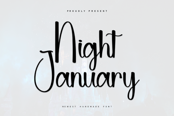 Night January Font - Featured Image