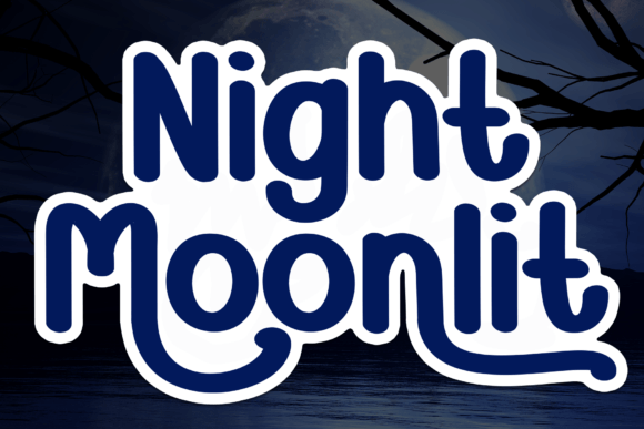 Night Moonlit Font Download for Desktop