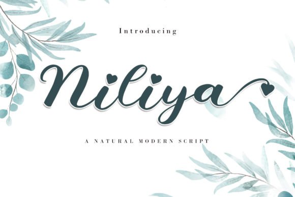 Niliya Font - Featured Image