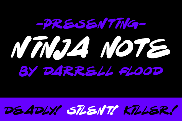 Ninja Note Font Download for Desktop