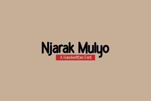 Njarak Mulyo Font - Featured Image