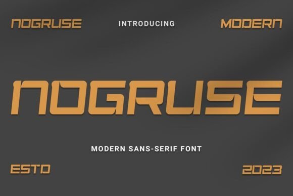 Nogruse Font Download for Desktop