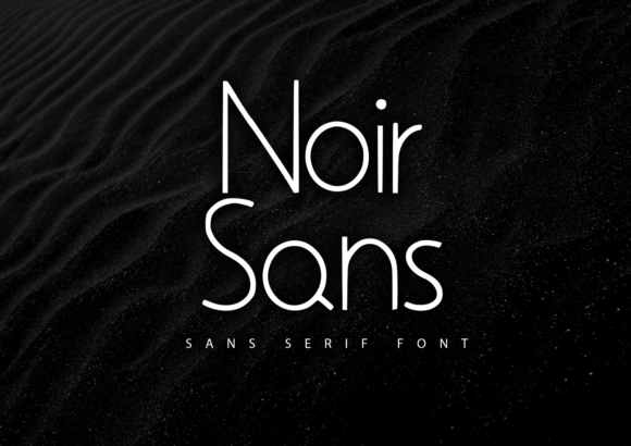 Noir Sans Font - Featured Image