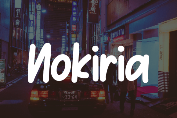 Nokiria Font - Featured Image