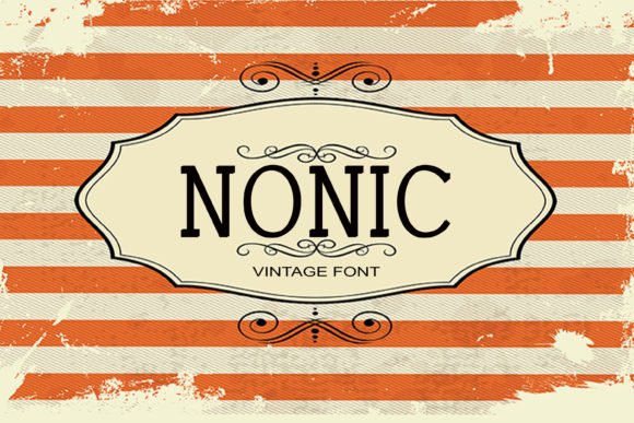 Nonic Font - Featured Image