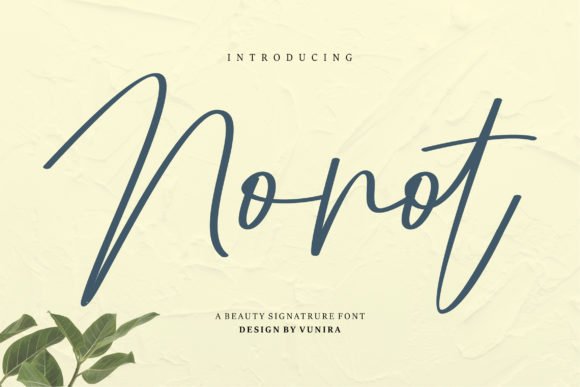 Nonot Font - Featured Image