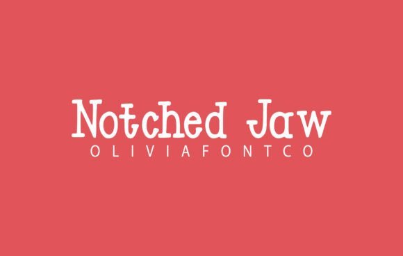 Notched Jaw Font Download for Desktop