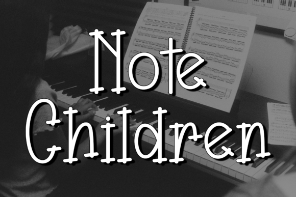 Note Children Font Download for Desktop