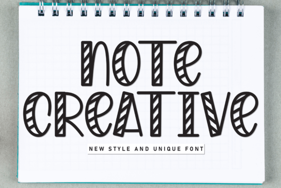 Note Creative Font Download for Desktop