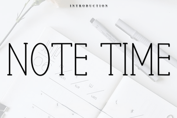 Note Time Font - Featured Image